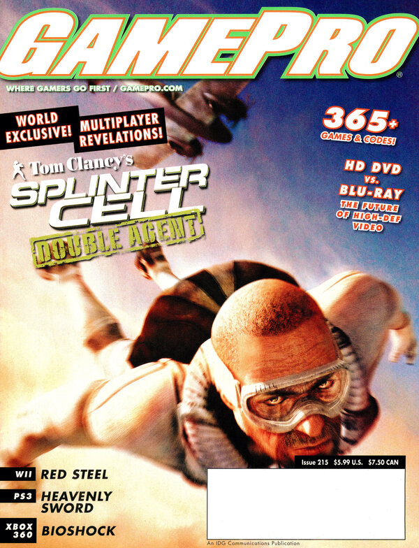 GamePro Issue 215 (August 2006) cover